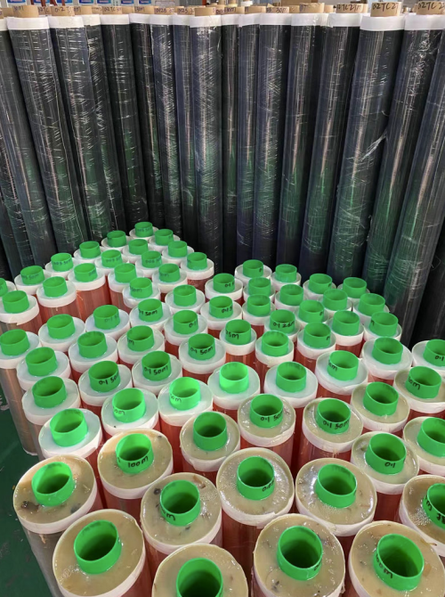 Tkanina octanowa, miedziany Foi